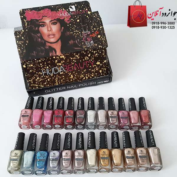 لاک ناخن هدی بیوتی huda beauty