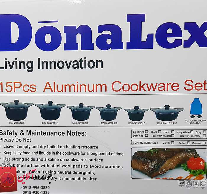 سرویس پخت و پز گرانیتی دونالکس donalex