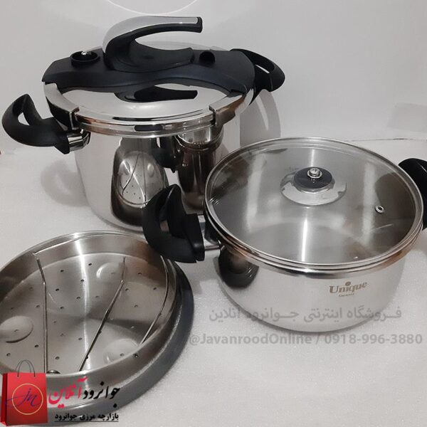 زودپز دوقلو یونیک 6 و 4 لیتر unique