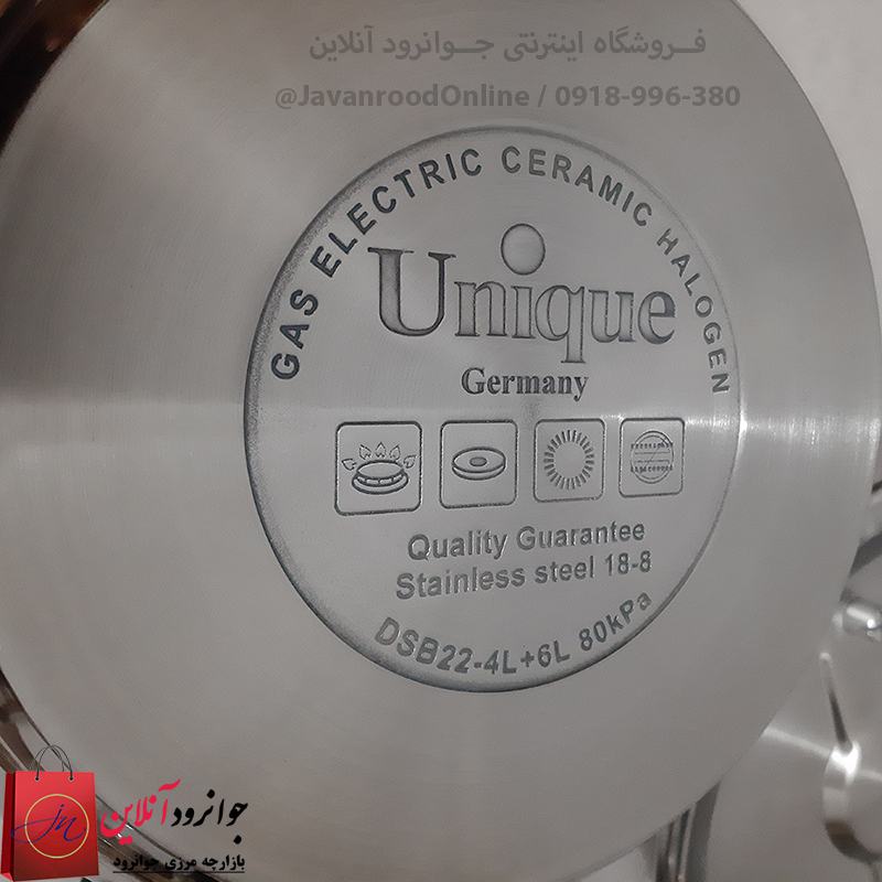 زودپز دوقلو یونیک 6+4 لیتر مدل DSB-22
