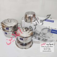 سرویس قابلمه استیل کرکماز 9 پارچه استرا Astra A1990
