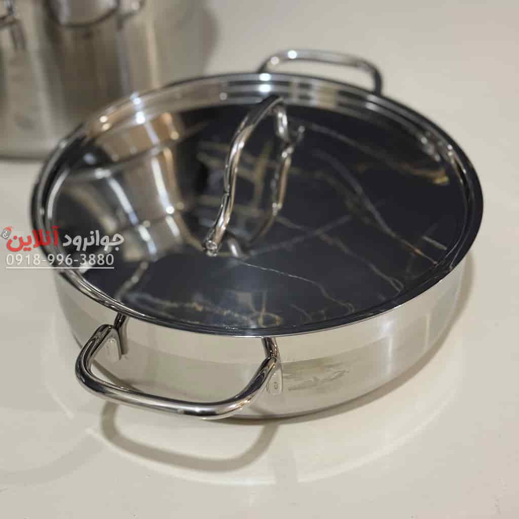 قابلمه استیل کرکماز آلفا 9 پارچه Alpha A1660 اصل