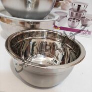 سرویس لگن استیل یونیک درب دار 5 تیکه Unique