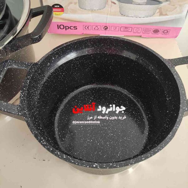 سرویس قابلمه استوانه ای یونیک10 پارچه