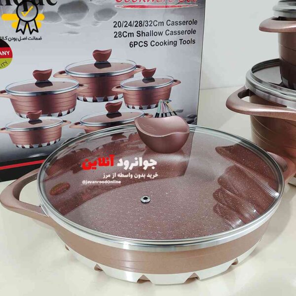 تابه دو دسته یونیک سایز 28