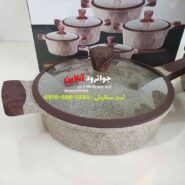 سرویس قابلمه گرانیتی زیو مدل کاسرول 10 پارچه سنگی zio z-7660