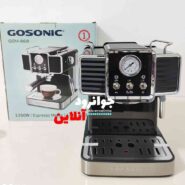 اسپرسو ساز گوسونیک مشکی GEM-868