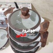 سرویس قابلمه گرانیتی روگن 10 پارچه RU7010