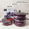 سرویس قابلمه سایز بزرگ گرانیتی زیو سایز 40 مدل z-8420-40