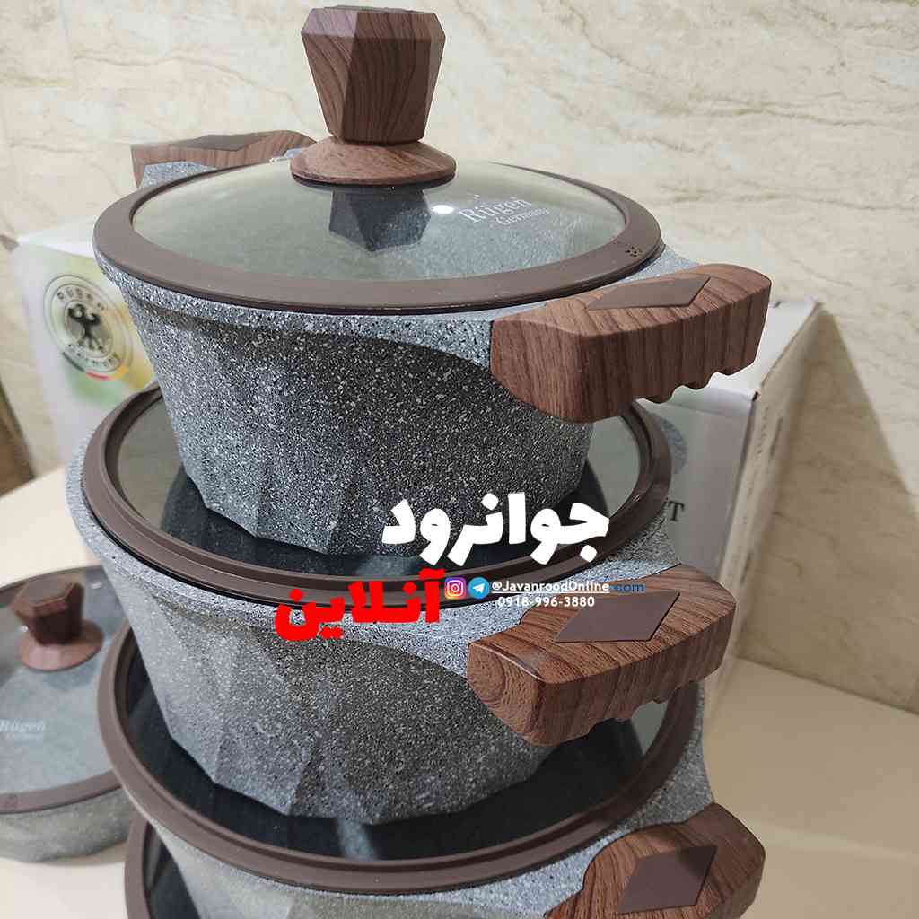 قابلمه گرانیتی 10 پارچه روگن آلمان مدل ru-7010 Rugen Germany