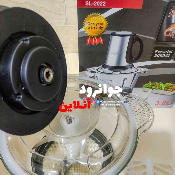 خردکن 3.8 لیتر 3000 وات سیلور کرست جرمنی دسته دار اورجینال SL-2022