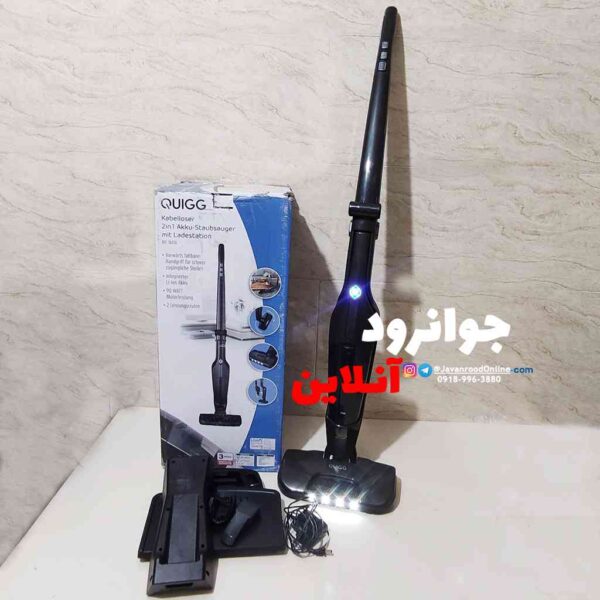 جارو شارژی ایستاده کوییگ QUIGG 18418