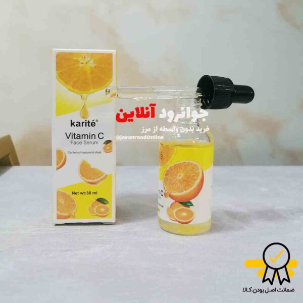 سرم پوست ویتامین c کاریته carite حجم 30 میل