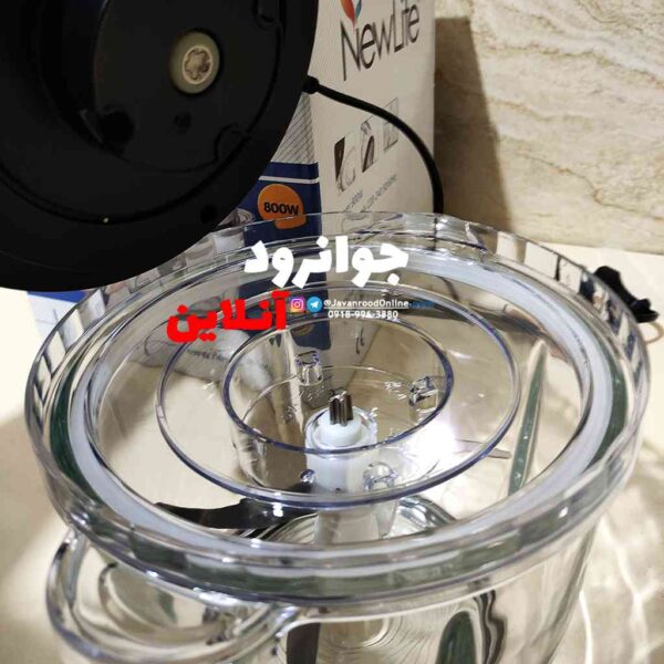 خردکن کاسه شیشه نیولایف CHO-80B-968