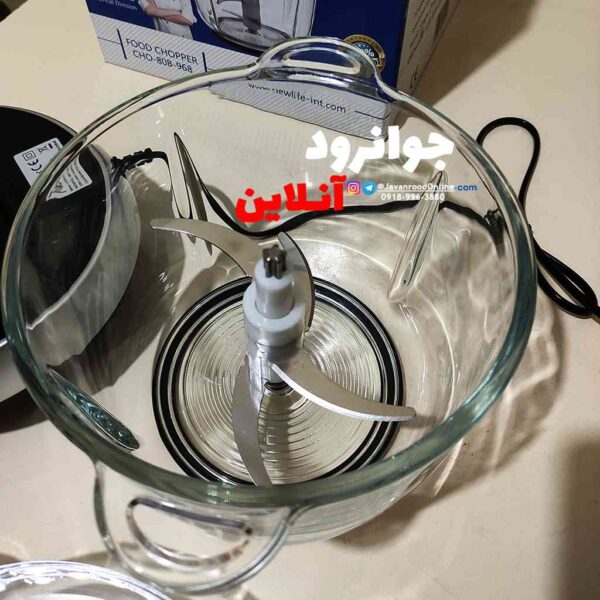 خردکن برقی نیولایف 3 لیتر مدل CHO-80B-968