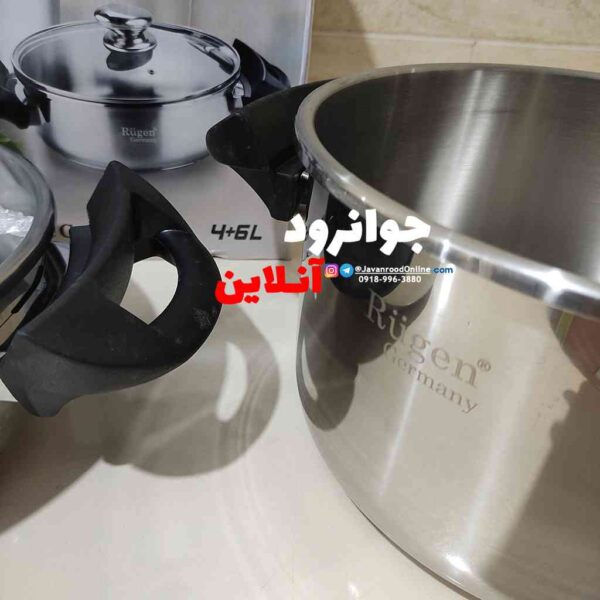 زودپز روگازی دوقلو روگن 6+4 لیتر مدل RU-6020 Rugen