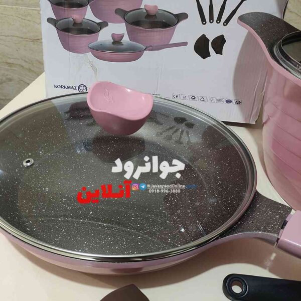 سرویس قابلمه گرانیتی کرکماز 16 پارچه Korkmaz