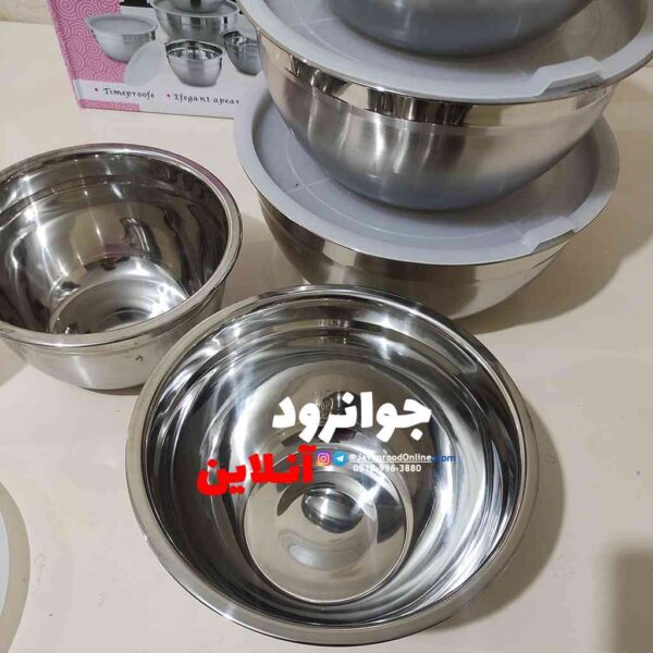 لگن درب دار کرکماز 5 تیکه Korkmaz