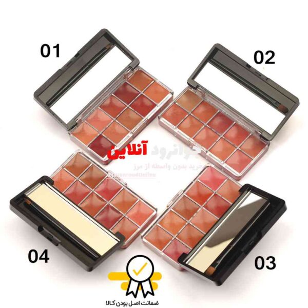 پالت رژلب 10 رنگ ای کلاس I CLASS