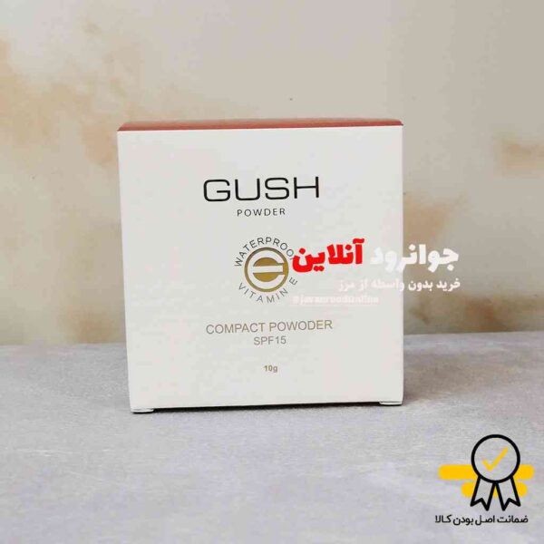 پنکک ضد آب گاش gosh با spf 15 حجم 10 گرم
