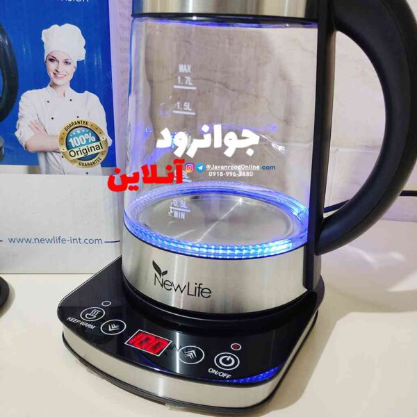 چای ساز برقی نیولایف مدل NewLife Tem-20B-840