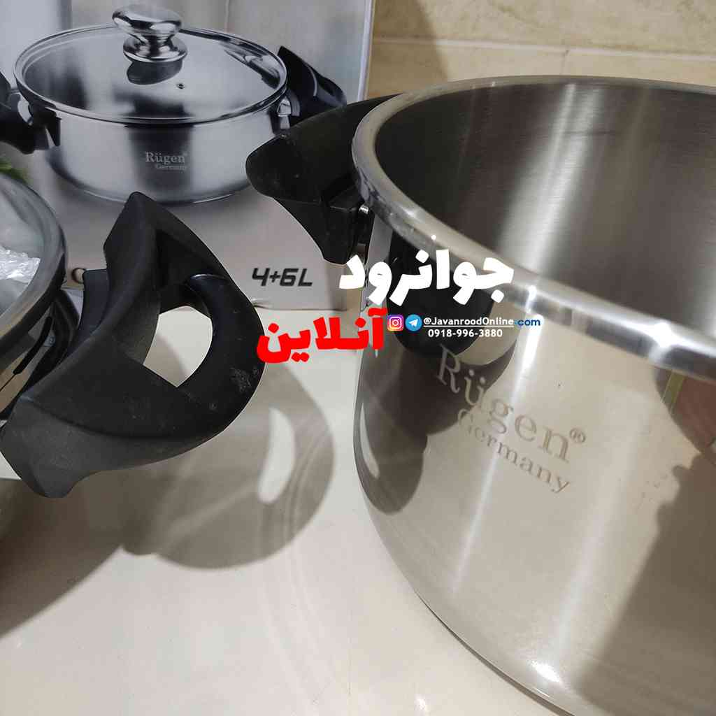 زودپز روگازی دوقلو روگن 6+4 لیتر مدل RU-6020 Rugen
