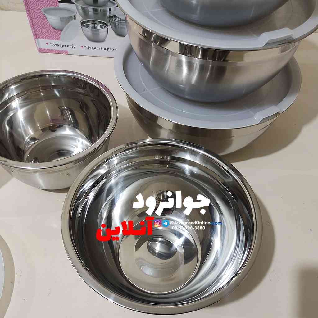 لگن درب دار کرکماز 5 تیکه Korkmaz