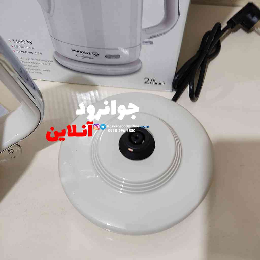 چای ساز کرکماز سفید A-331-08 Korkmaz