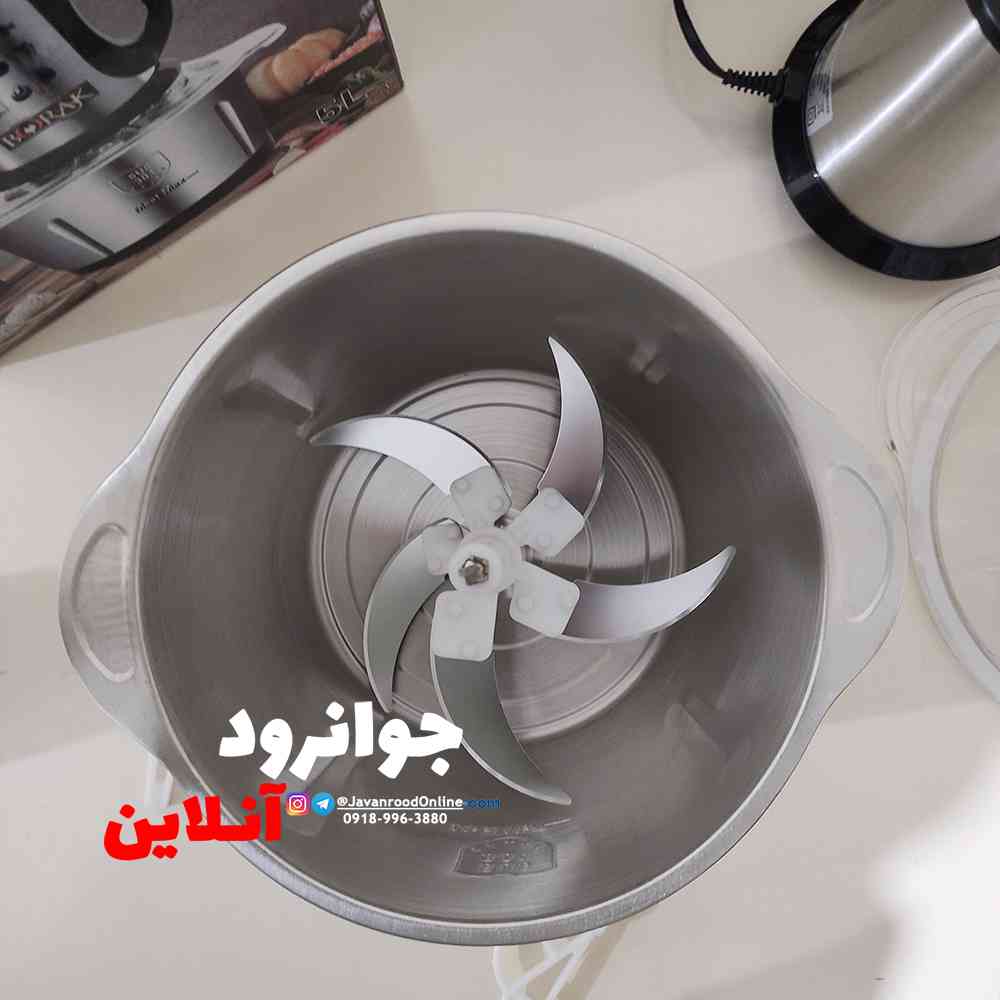 خردکن 5 لیتر استیل بوراک Borak