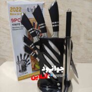 سرویس چاقو مشکی یونیک 2022 مدل kf-84-b