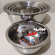 لگن استیل یونیک ستاره دار 5 پارچه اصلی UN-2023