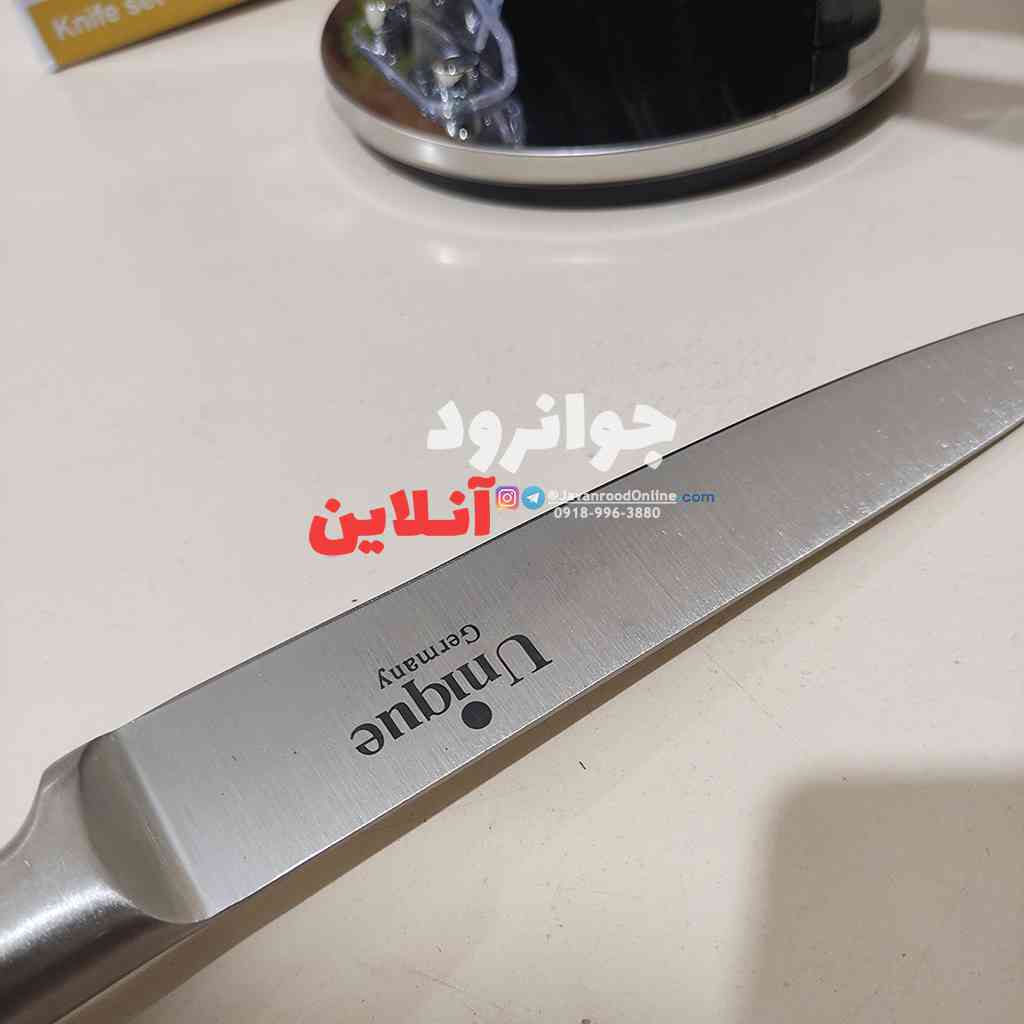 سرویس چاقو مشکی یونیک 2022 مدل kf-84-b