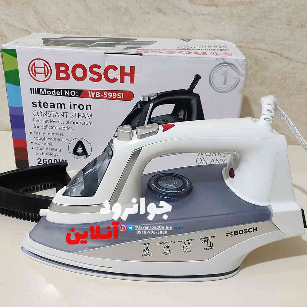 اتو دستی بوش 2600 مدل WB-599SI Bosch