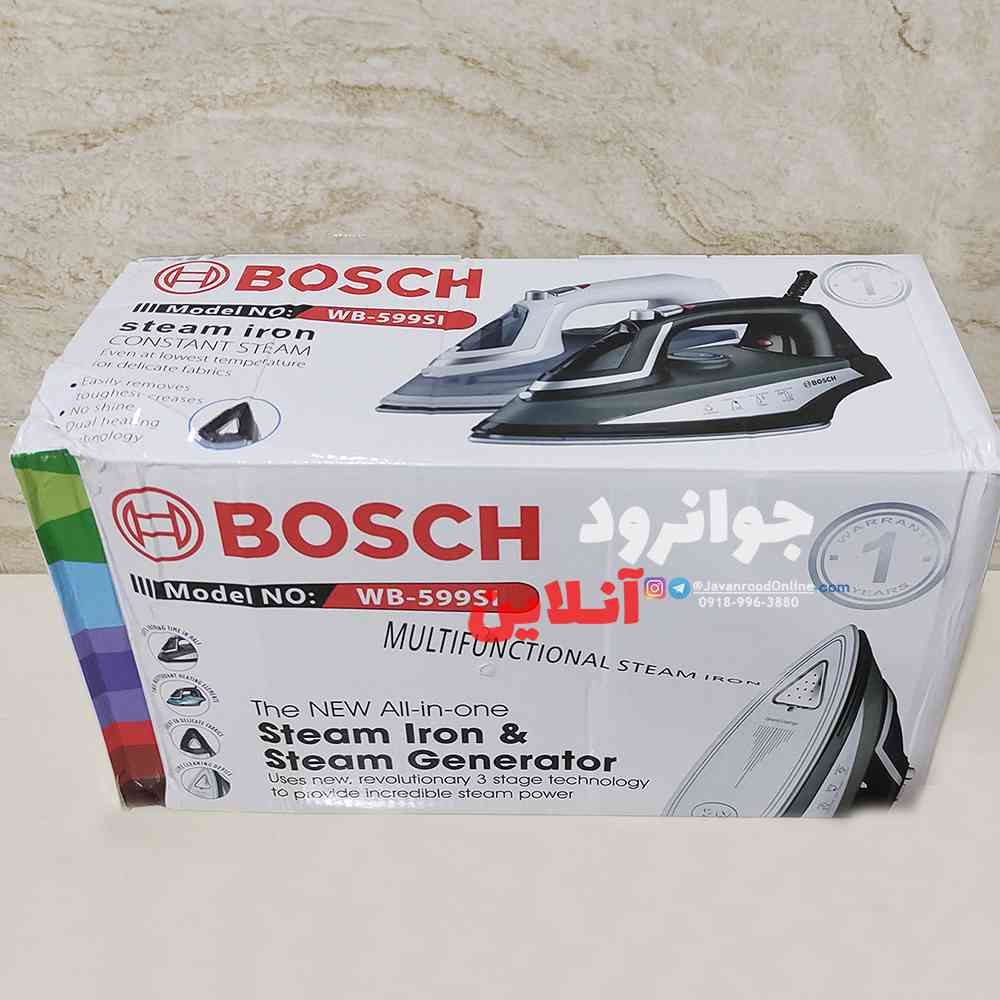 اتو دستی بوش 2600 مدل WB-599SI Bosch