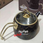 ست کتری قوری کرکماز مشکی A1620 Korkmaz