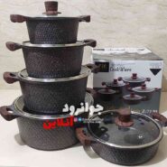 سرویس قابلمه زیو طرح استانبول 10 پارچه Zio Z-7120