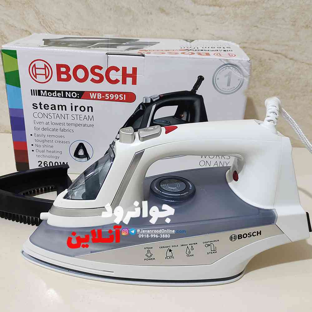 اتو دستی بوش ۲۶۰۰ مدل WB-599SI Bosch