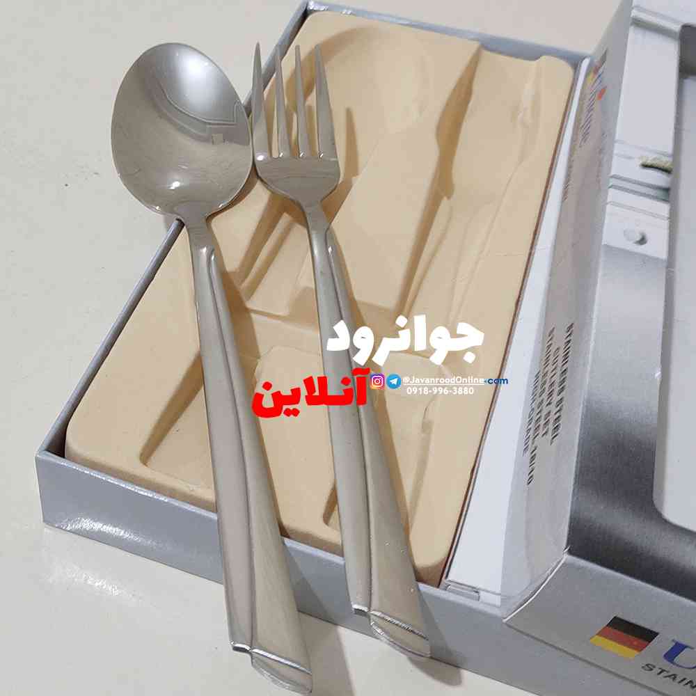 قاشق چنگال ناخنی یونیک بسته 12 عددی اصل مدل Unique 12Pcs