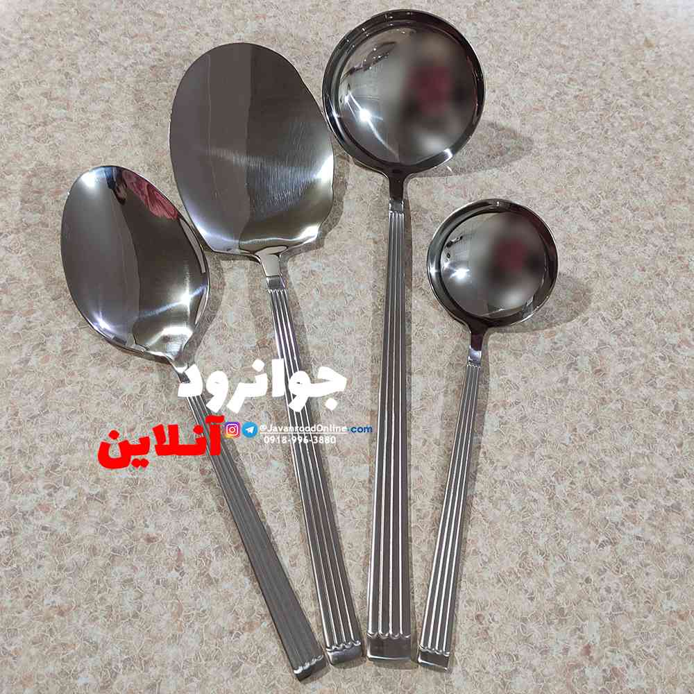 سرویس قاشق چنگال 24 نفره یونیک 120 پارچه طرح کبریتی اروپایی