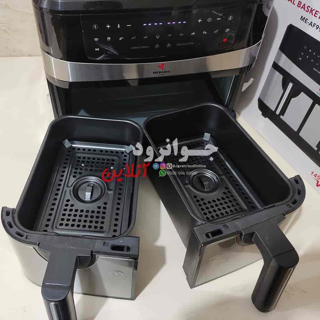 سرخ کن رژیمی دوقلو مباشی ژاپن مدل ME-AF997