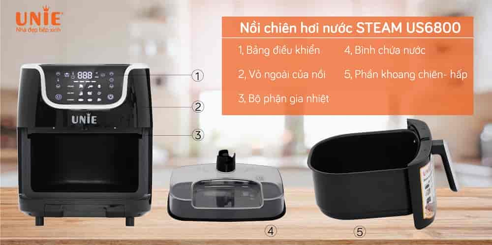 سرخ کن 7 لیتر یونی مدل unie us6800