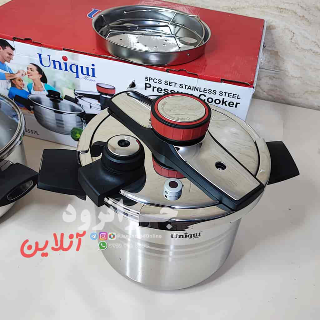 زودپز دوقلو 5+7 لیتر یونیک uniqui