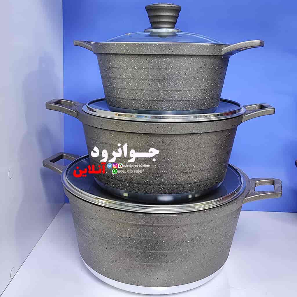 سرویس قابلمه 7 پارچه نیولایف طرح افرا AFRA 6307