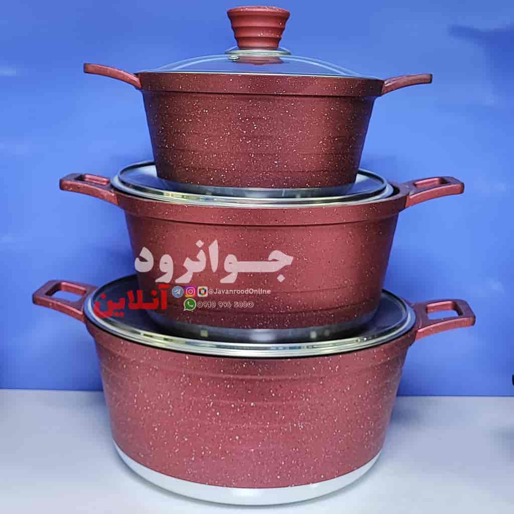 سرویس قابلمه 7 پارچه نیولایف طرح افرا AFRA 6307