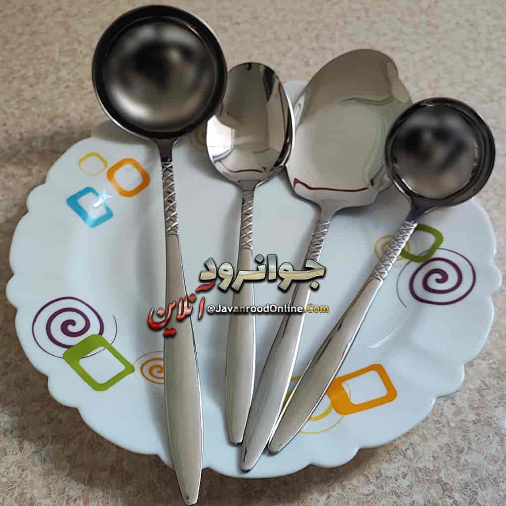 قاشق چنگال یونیک طرح پارما 120 پارچه 24 نفره اروپایی