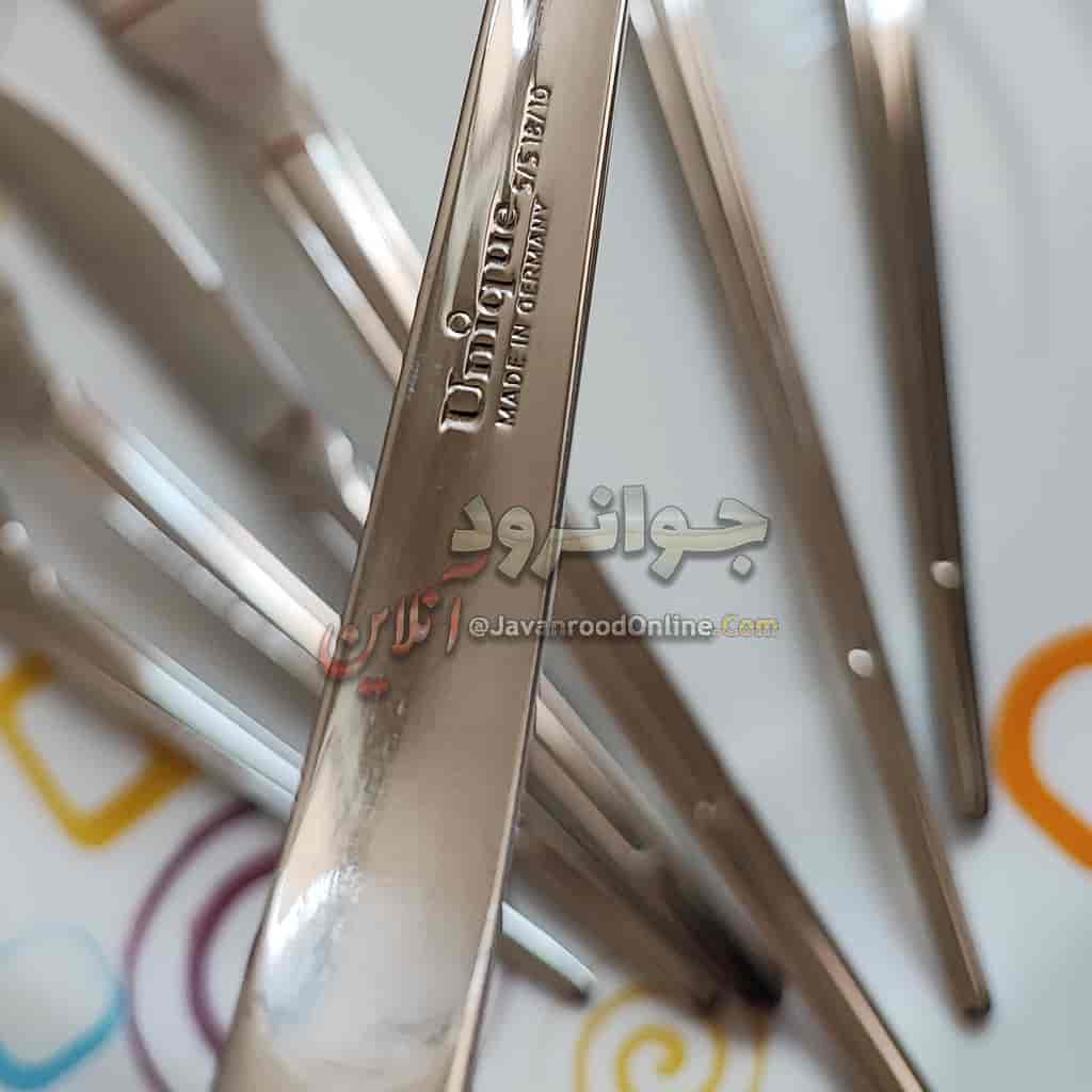 قاشق چنگال یونیک طرح لیزری 120 پارچه 24 نفره اروپایی