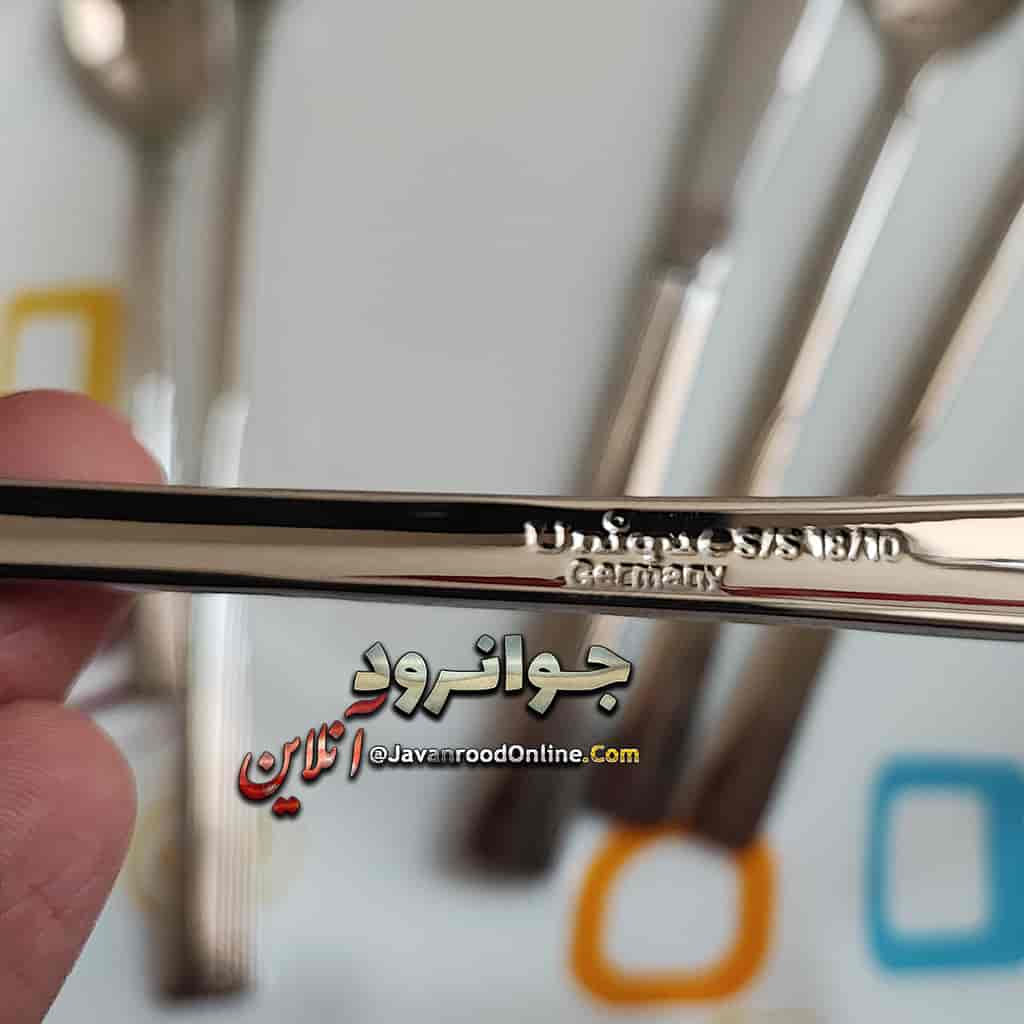 قاشق چنگال 120 پارچه یونیک 24 نفره طرح اسکایز اروپایی