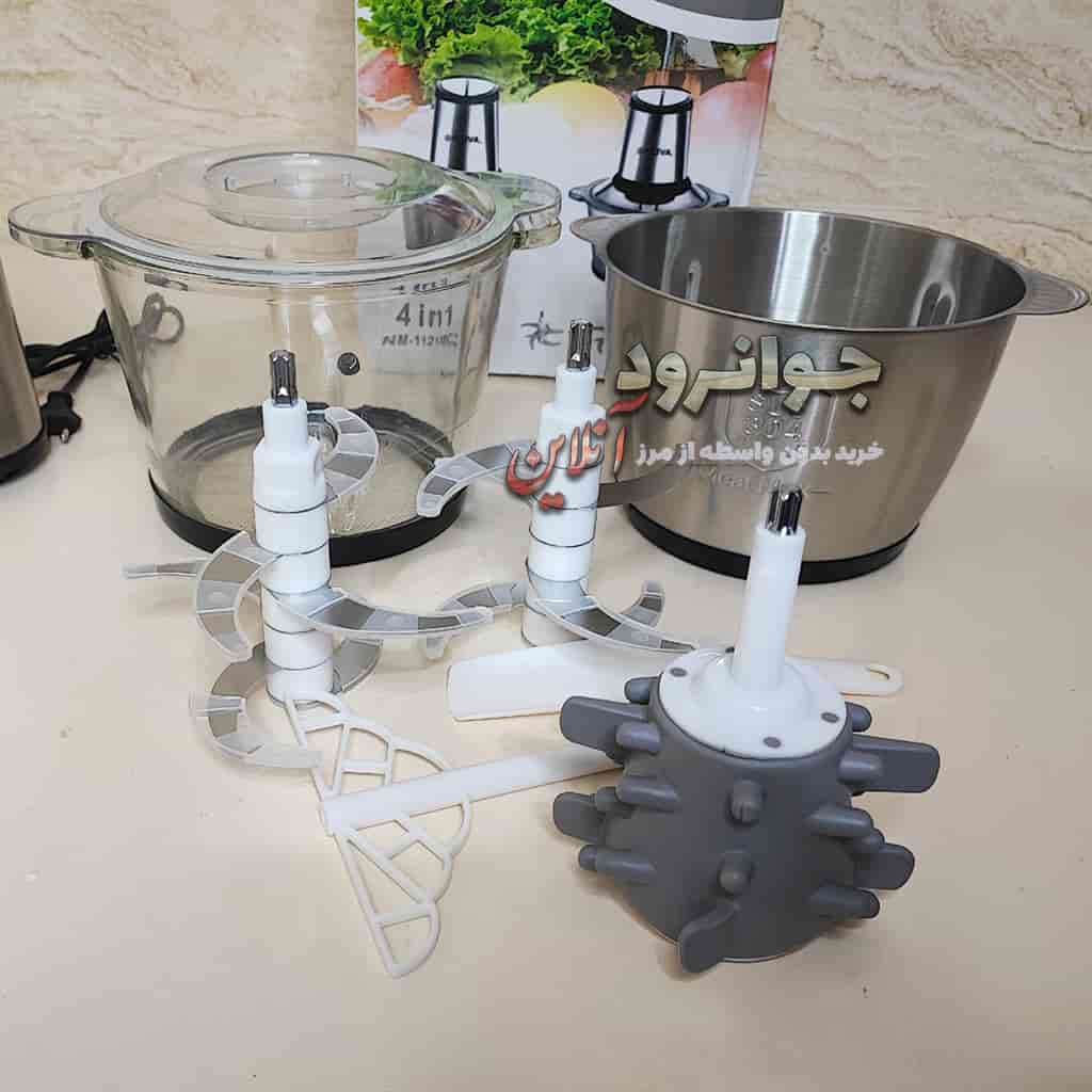 خردکن برقی نوا 4 کاره 3.5 لیتر 3500 وات NM-1121MC