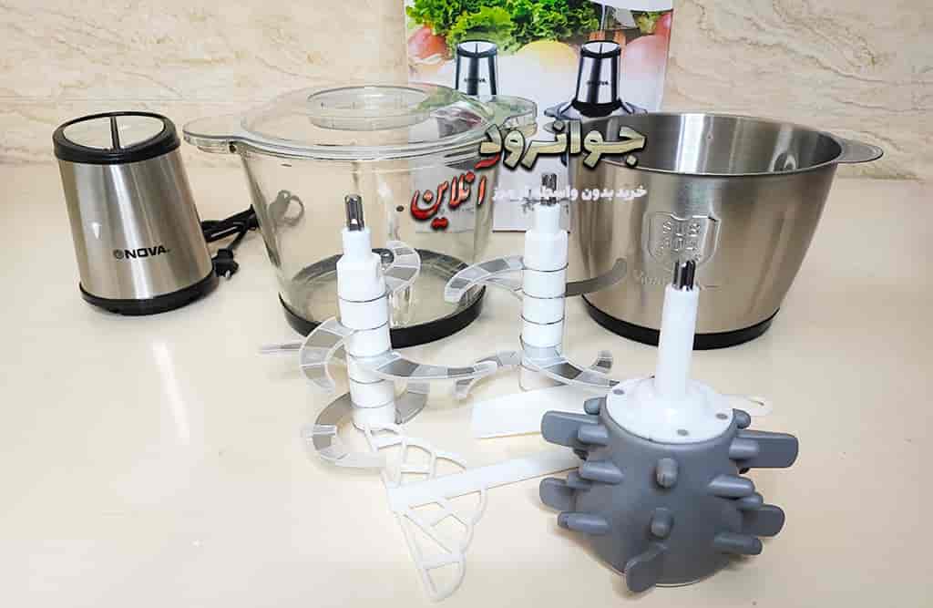 خردکن برقی نوا 4 کاره 3.5 لیتر 3500 وات NM-1121MC