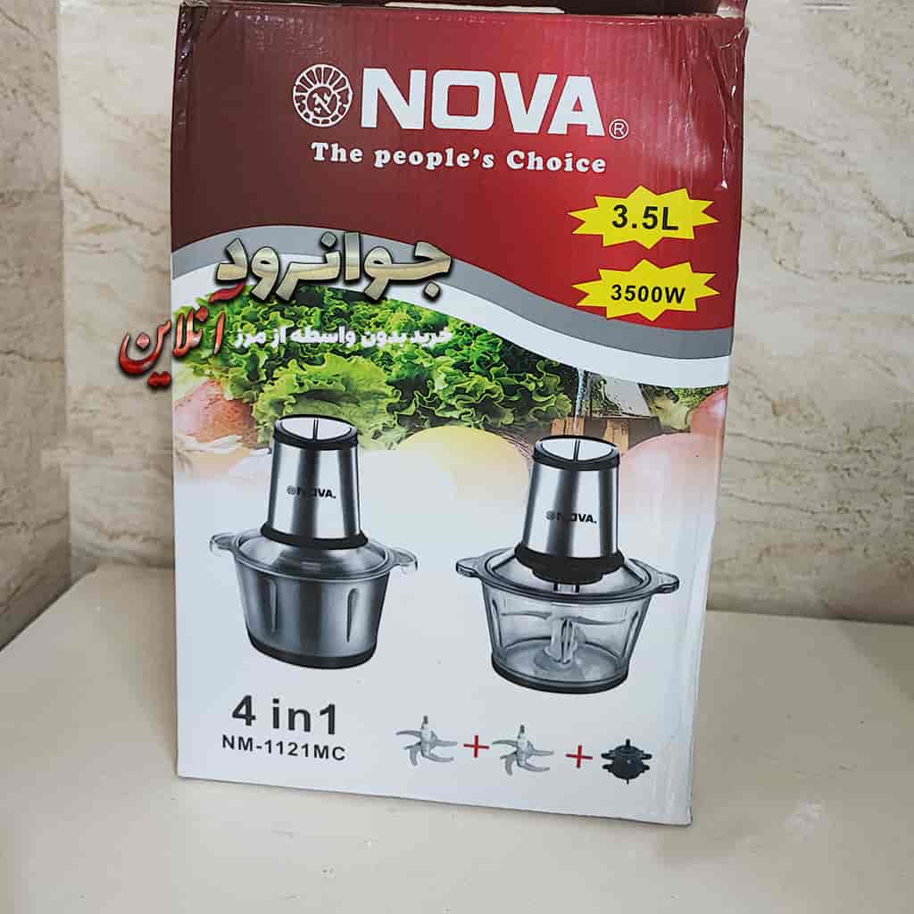 خردکن برقی نوا 4 کاره 3.5 لیتر 3500 وات NM-1121MC